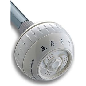 Waterpik SM-421 Original 4-Mode Massage Showerhead, White
