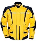TOURMASTER/CORTECH TRANSITION 2 MOTORCYCLE JACKET BLACK/YELLOW