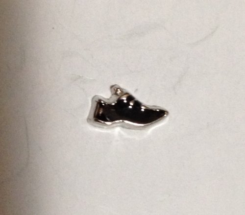 BLACK RUNNING SHOE Floating Charm