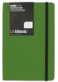 Letts Noteletts L6NBGN Universelles Notizbuch (unliniert, Format L6)