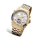 Perigaum 1972 Datomat Automatic P-0901-GW-BRC Automatic Watch for Him Open Balance Spring
