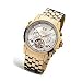 Perigaum 1972 Datomat Automatic P-0901-GW-BRC Automatic Watch for Him Open Balance Spring