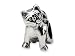 Reflections(tm) Sterling Silver Cat Bead / Charm