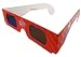 3D GLASSES AMBER/BLUE LENS COLORCODE 3D FOR TV,DVD,BLU-RAY MOVIES (2 PAIRS)