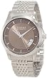 Gucci Men's YA126412 Gucci Timeless Brown Diamond Pattern Dial Watch by Gucci