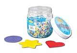Hama Beads & Pegboards in a Jar - 5,000 Beads