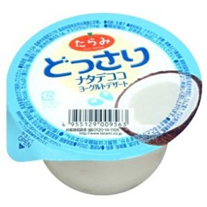 たらみ どっさり ナタデココ ヨーグルトデザート250g×24個入