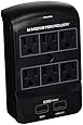 Monster Core Power&reg; 650 6 outlet wall tap with USB charging