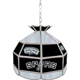 NBA1600-SAS - San Antonio Spurs NBA 16 inch Tiffany Style Lamp