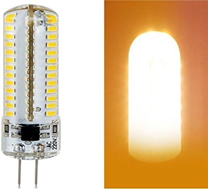 (NYY) G4 110V/220V 7W 1043014 SMD 2800-3200K Warm White LED Corn Light