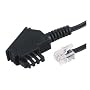 Hama TAE-F-Stecker - Modular-Stecker 6p4c 10 m