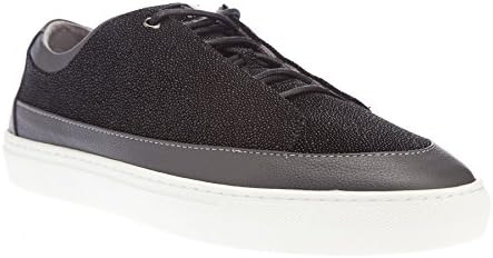 Mason Garments Trainer Barzilla Lo in Stingray Tassle Black & Grey 8
