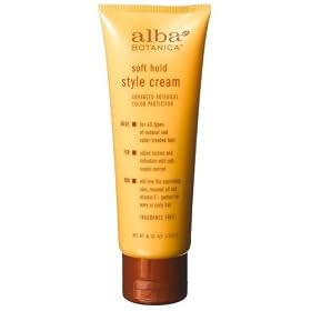 Alba Botanica Soft Hold Style Cream, 4-Ounce