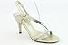 Bandolino Rayonna Womens SZ 9 Gold Light Gold New Synthetic Dress Sandals Shoes
