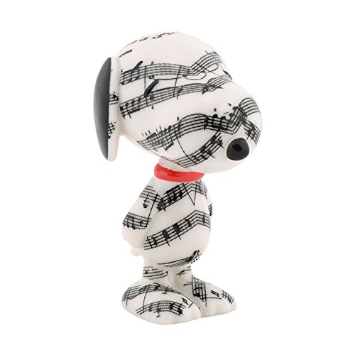 Department 56 Peanuts Musical Mutt Figurine, 3-Inch