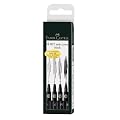 Faber-Castell Pitt Artist Pen Wallets  Black Wallet