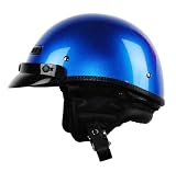 Vega XTA Ultra Blue Metallic XX-Large Touring Half Helmet