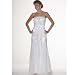 Wedding Dress. Womens Long Evening Gown. Formal Bridal Dress. Ivory Beaded Dress by Sean Collection (1817)