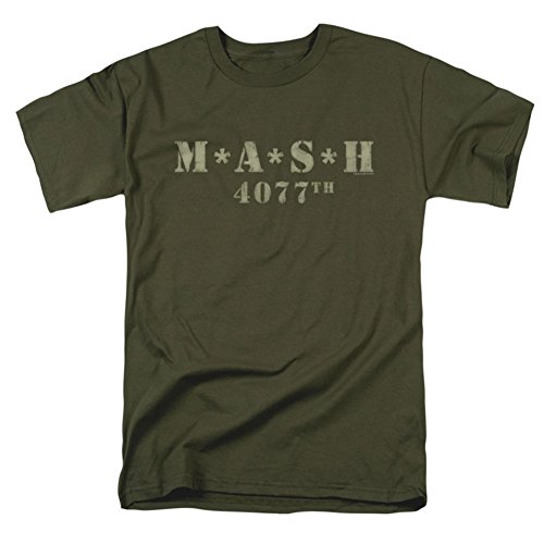 Distressed TV Show Logo -- MASH Adult T-Shirt