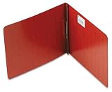 ACCO 17028 Presstex Report Cover, Reinforced Hinges, 8-1/2 x 11, 2-3/4 C to C, Red, Carton of 100