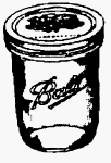 Ball #68100 6PK 1 2GAL W M Jar by JARDEN HOME BRANDS