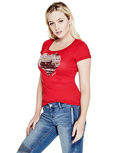 G by GUESS Women's Queeny Heart Tee