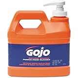 Gojo Industries 0958-04 1/2-Gallon Natural Orange Pumice Hand Cleaner