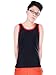 Dolpind Womens Les Lesbian Tomboy Short Chest Binder Vest Tank Tops Black