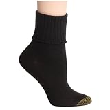 Gold Toe Women's 3-Pack Bermuda Extended Size Turn Cuff Sock