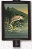 LAMPS BEAUTIFUL Trout Fish Nightlight--Fisherman's Night Light