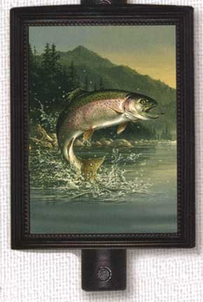 LAMPS BEAUTIFUL Trout Fish Nightlight--Fisherman's Night Light