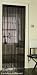 Kitchen & Housewares : New, Retro Strings Door Curtain panel black
