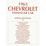 1963 CHEVROLET BELAIRE BISCAYNE IMPALA Wiring Diagrams by Chevrolet