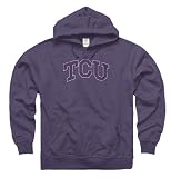 TCU Horned Frogs Heather Purple Tradition Ring Spun Hooded Sweatshirt
