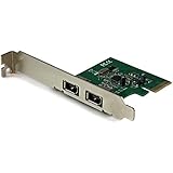 StarTech.com Dual Port 1394a PCI Express FireWire Card Adapter PEX1394A2V