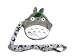 Totoro: 4inch Coin Purse & Lanyard - Gray Totoro