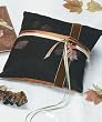 Autumn Splendor Square Ring Pillow (Set of 1) - by Weddingstar