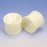 Team Associated Truck 1 Piece Front Wheels White (2) by Team Associated