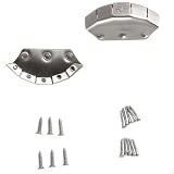Fox Racing Large Metal Toe Cap Adult Dirt Bike Motorcycle Boot Accessories - Color: Chrome