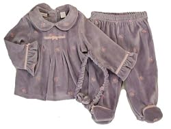 First Impressions Baby Girl 2 Piece Garment - Shirt and Pants