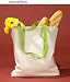 Canvas Tote Bag with Contrasting Handles (closeout) by BAGedge (Style# BE010)