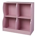 4 CUBE KID'S BOOKCASE PINK