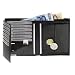 Bodenschatz Kings Nappa 8-621 KN 01, Unisex - Erwachsene Portemonnaies, Schwarz (black), 11x12x2 cm (B x H x T)