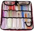 Susan Bates Suede Microfiber Zip 10 Inch Knitting Needle Case