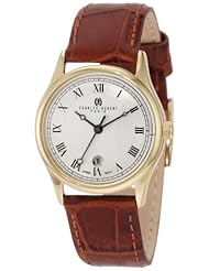 Charles-Hubert, Paris Womens 6814-GW Premium Collection Gold-Plated Stainless Steel Watch