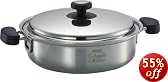 ZOJIRUSHI IHなべ浅なべCookmail HP-EE26-XA ステンレス