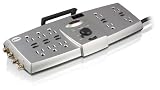 Philips SPP7346WA 10-Outlet Resettable Surge Protector (Black)