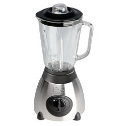 Team Appliances BL 16909 Kalorik Stainless Steel Blender with Glass Jar