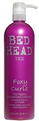 Bed Head TIGI Foxy Curls Frizz-Fighting Moisturelicious Conditioner 25.36 oz (750 ml)