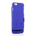iXCC ® Ascend 2 Series [Kickstand] Slim Hard PC Shell [Heavy Duty] Full Body Protection Slidable Cover Case [ Anti drop, Anti scratch, Anti slip, Anti shock ] with Kick-Stand Feature for Hands-Free Video Watching and Holster clip swivel for iPhone 6 (4.7-inch) [Blue]